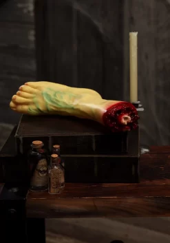 Life Size Severed Foot -Halloween Decoration Store life size severed foot alt 2 update 1