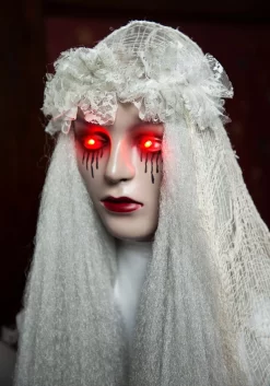 Life-Size Venetian Victoria Standing Ghost Girl Halloween Decoration 8 Life-Size Venetian Victoria Standing Ghost Girl Halloween Decoration -Halloween Decoration Store life size venetian victoria standing ghost girl w alt 2