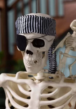 Halloween Decoration Store -Halloween Decoration Store lifesize pirate skeleton alt 1
