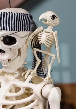 Lifesize Pirate Skeleton -Halloween Decoration Store lifesize pirate skeleton alt 3