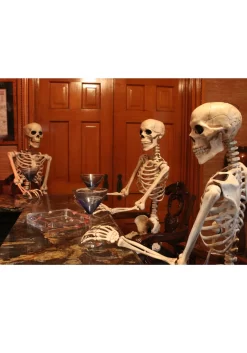 Realistic Poseable Skeleton Halloween Prop -Halloween Decoration Store lifesize poseable skeleton alt 2