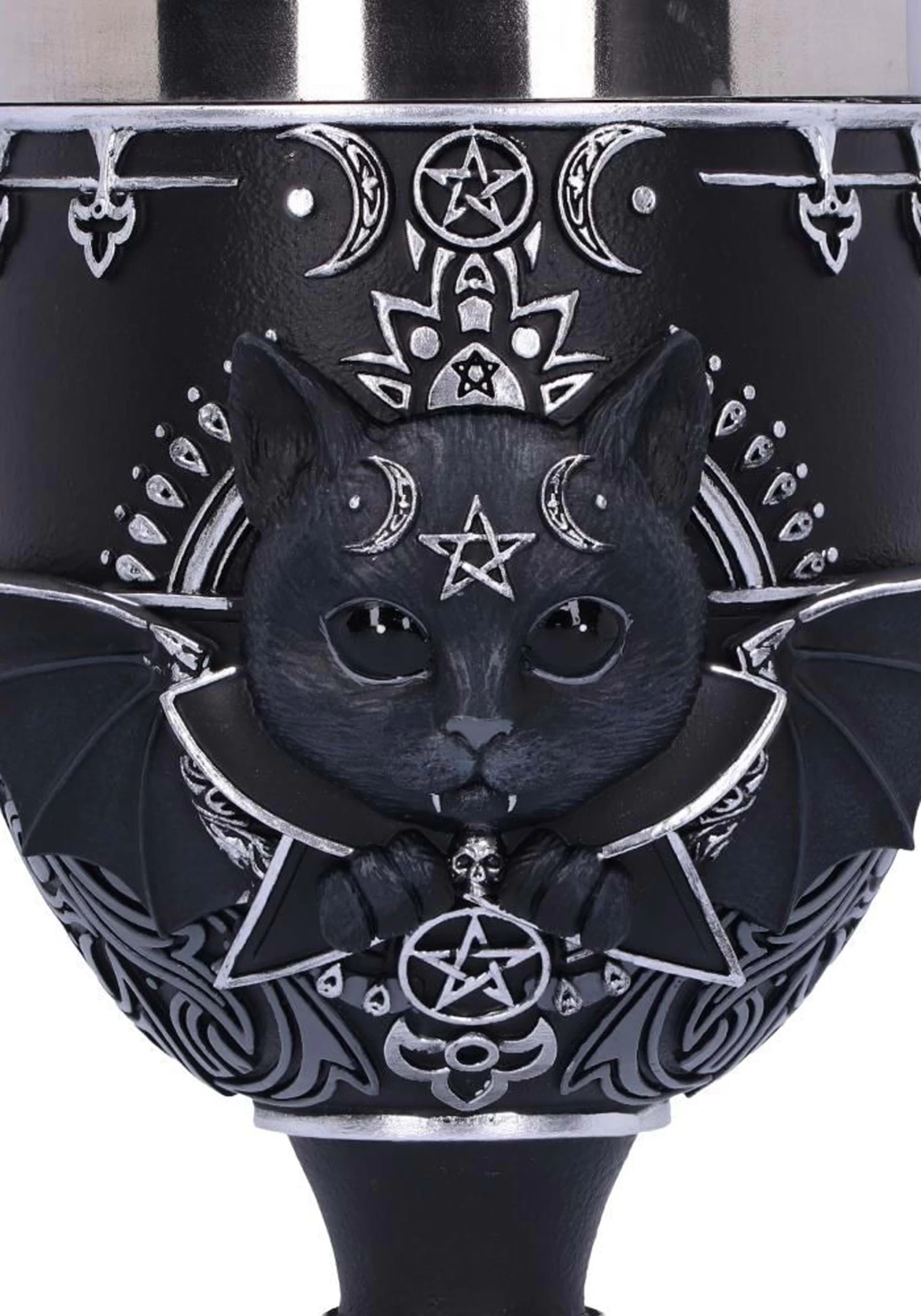 NEMESIS NOW 7.5-Inch Malpuss Catpire Cult Cutie Goblet 2 NEMESIS NOW 7.5-Inch Malpuss Catpire Cult Cutie Goblet - Image 2