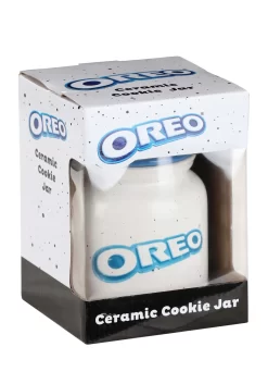 Oreo Cookie Ceramic Candy Jar 5 Oreo Cookie Ceramic Candy Jar -Halloween Decoration Store oreo cookie candy jar alt 2