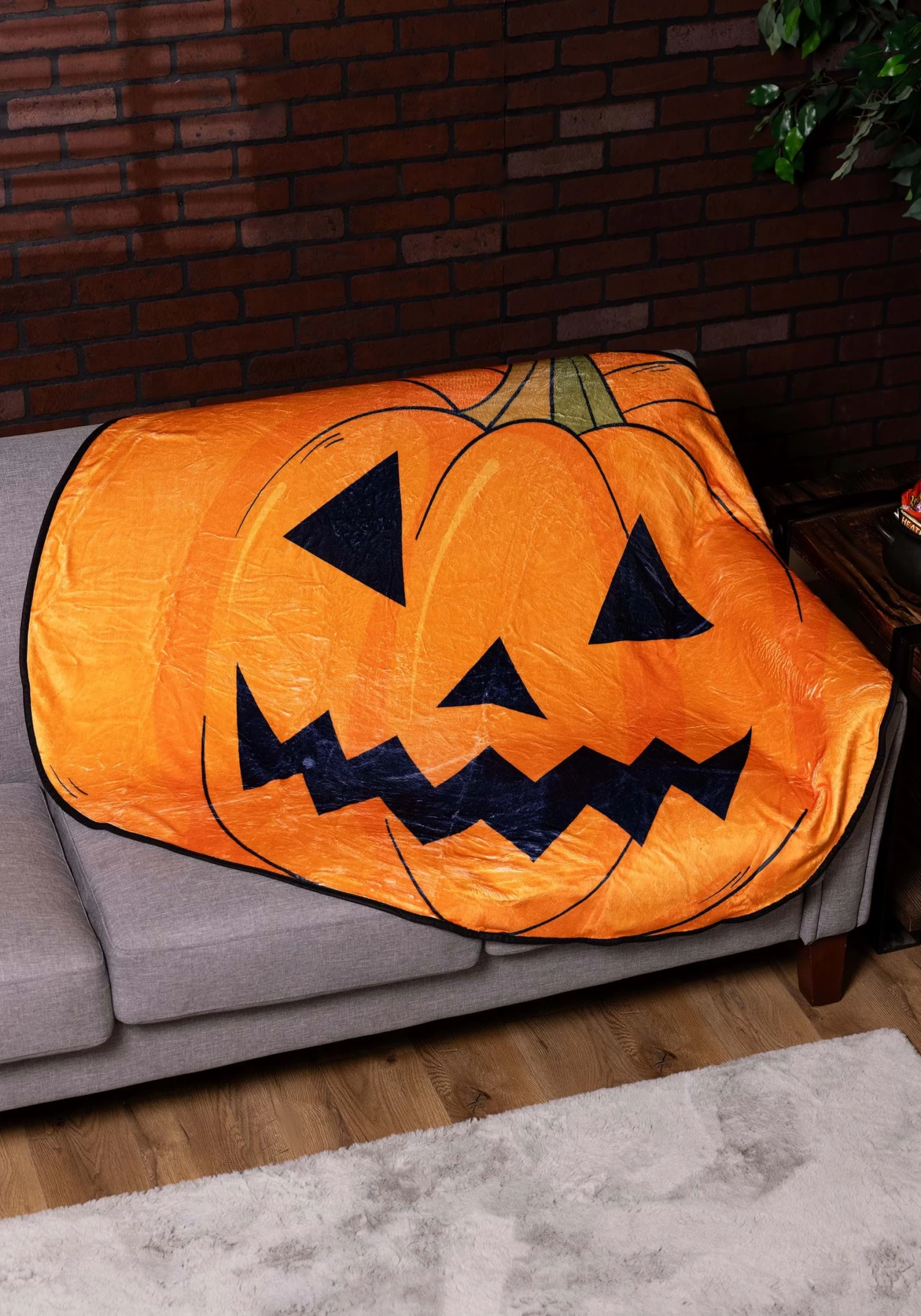 Pumpkin Shaped Throw Blanket 1 Pumpkin Shaped Throw Blanket