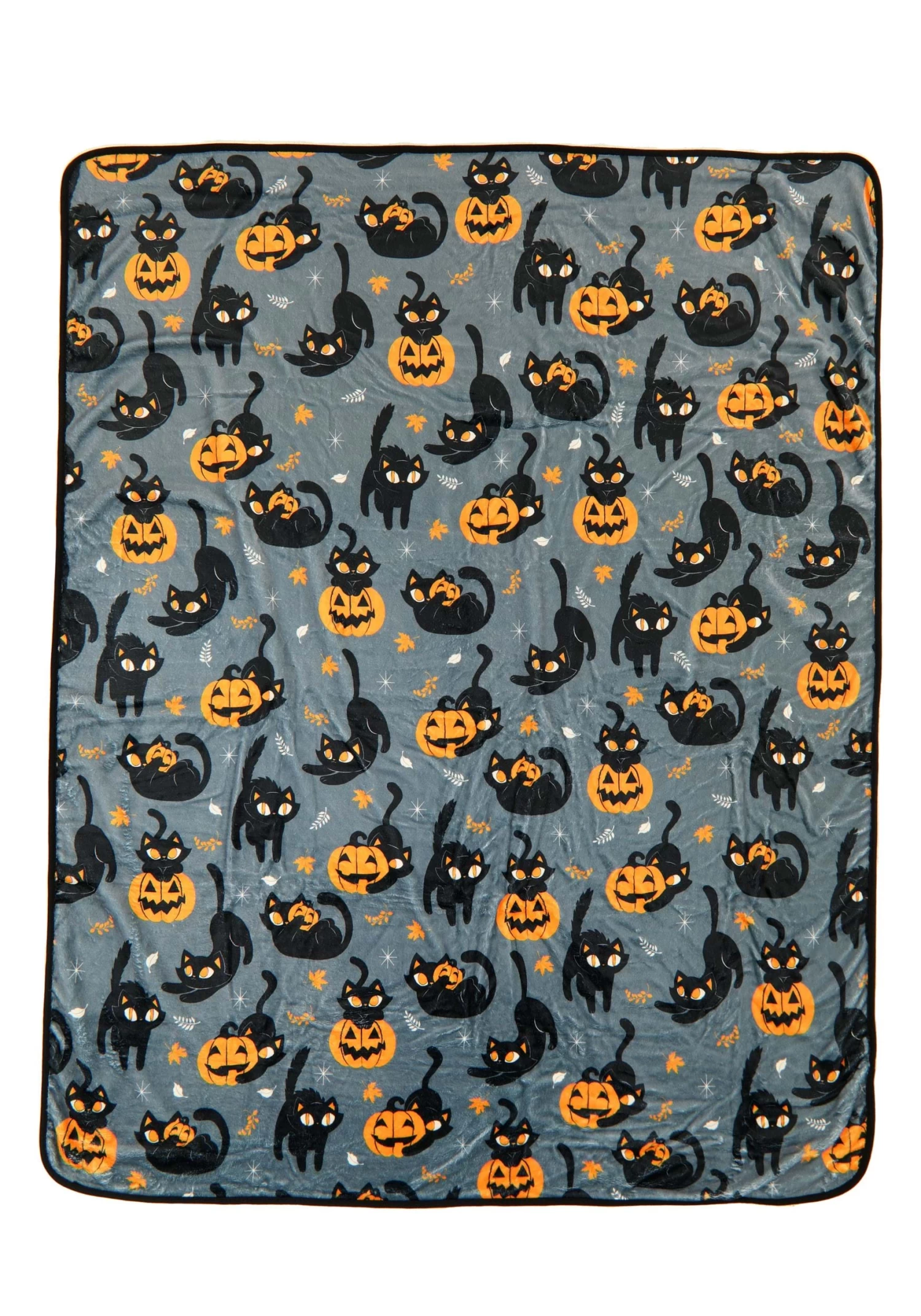 Quirky Black Kitty Comfy Throw Blanket 3 Quirky Black Kitty Comfy Throw Blanket - Image 3