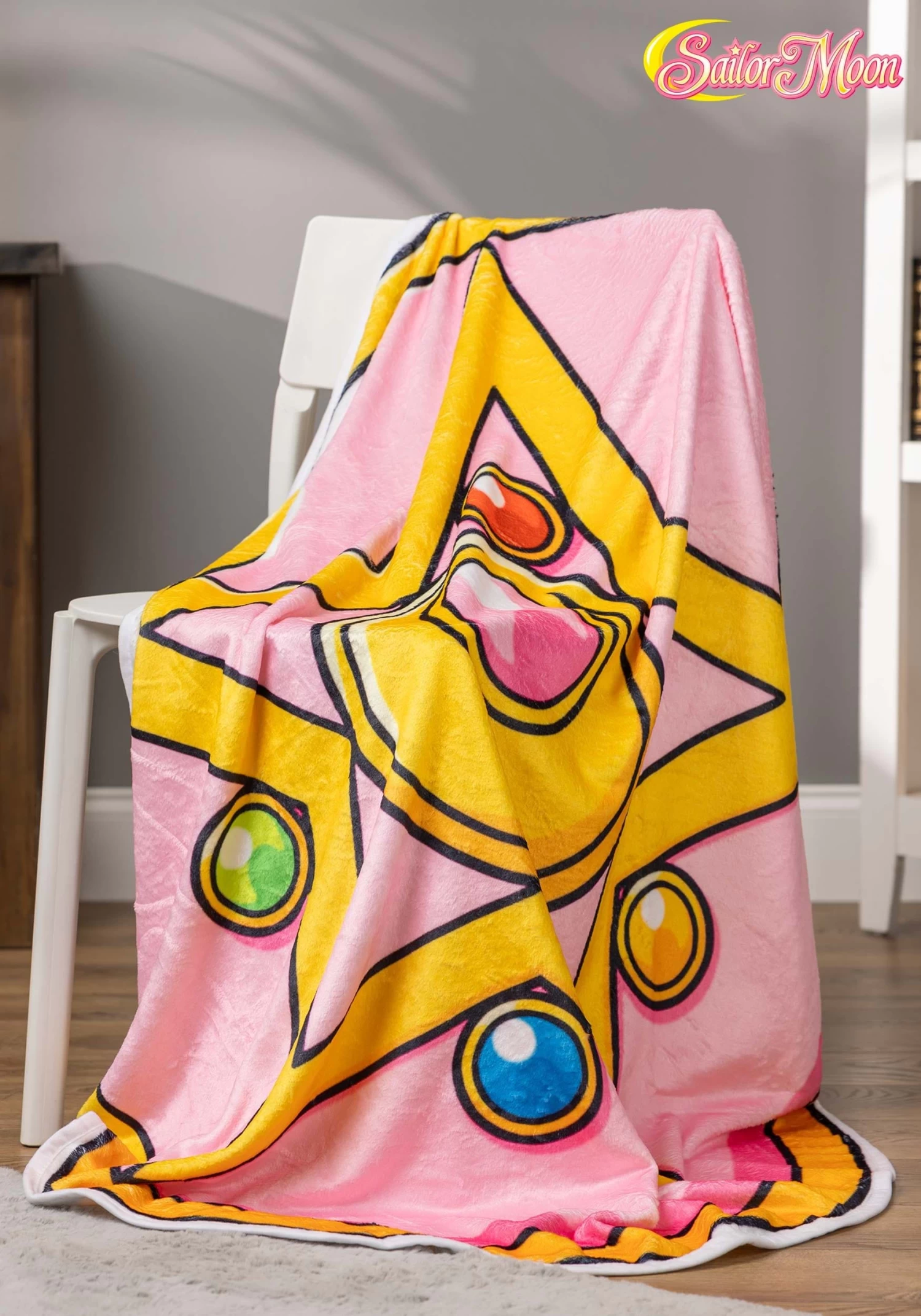 Sailor Moon Crystal Star Compact Cozy Blanket 1 Sailor Moon Crystal Star Compact Cozy Blanket
