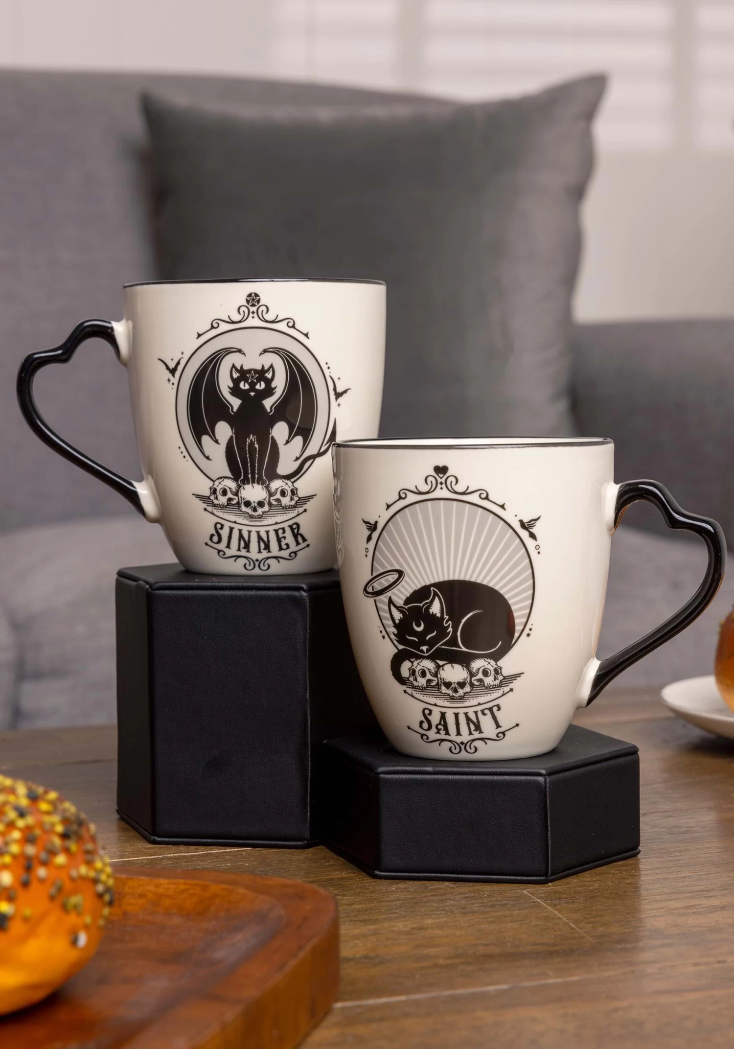 Set Of 2 Saint & Sinner Mug 1 Set Of 2 Saint & Sinner Mug