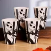 Set Of 4 Disney Nightmare Before Christmas Jack Striped Tumblers
