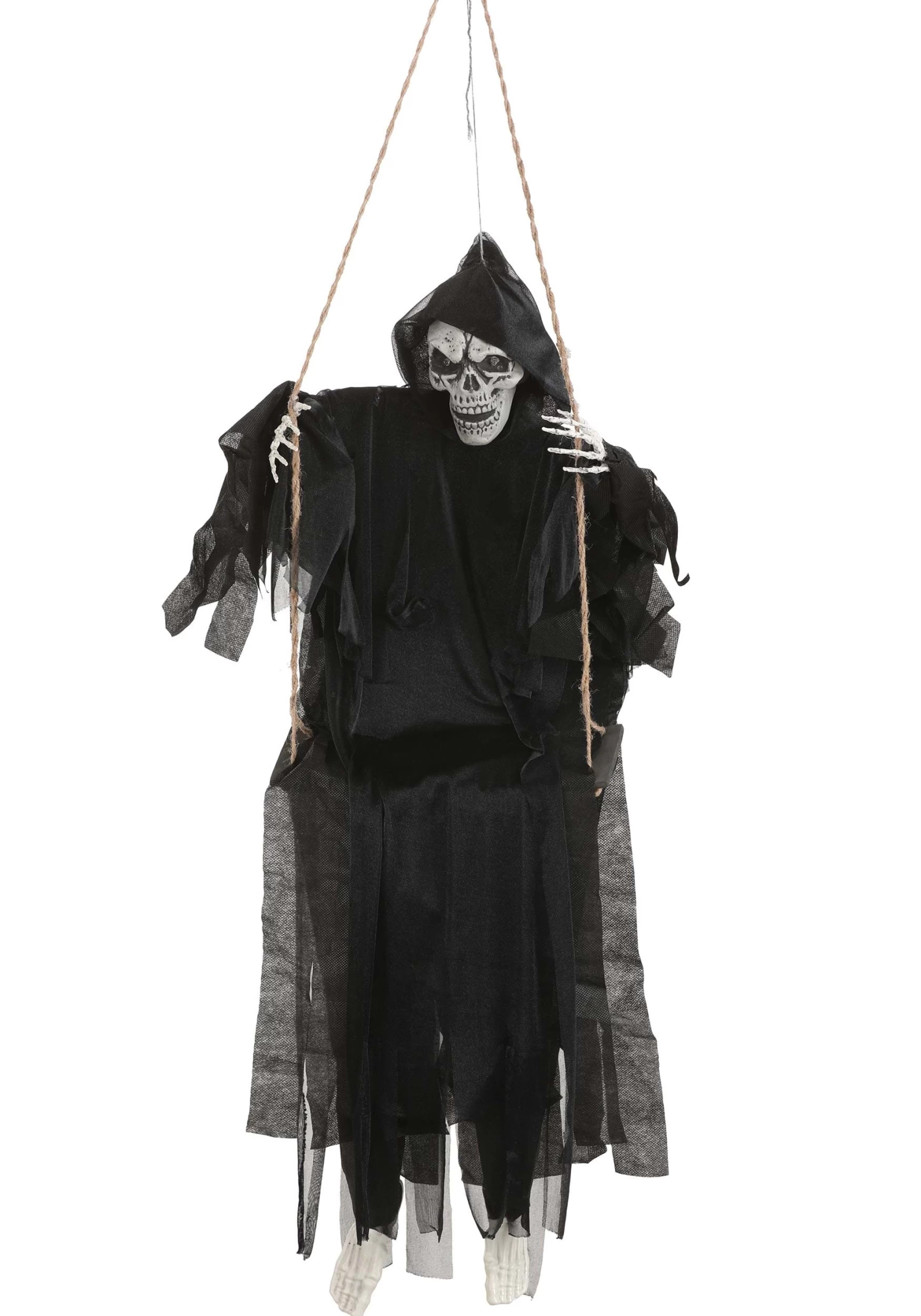 Sitting Reaper Hanging Halloween Decoration 5 Sitting Reaper Hanging Halloween Decoration - Image 5