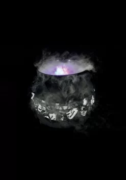Smoking Cauldron Halloween Decoration