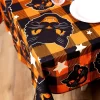 Vintage Halloween Black Cat Fabric Table Cover Decoration